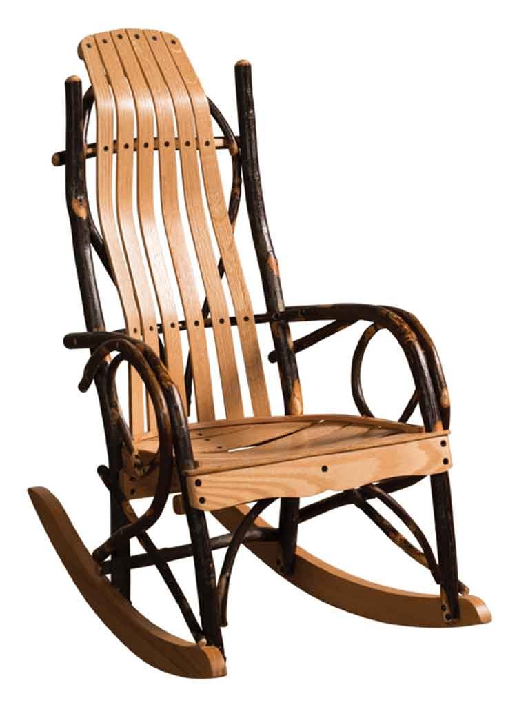 Amish child's best sale wooden rocker