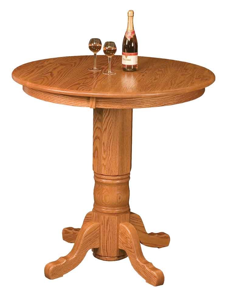 Amish round store dining table